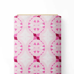 Geometric circles Print Fabric