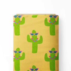 Cool Saguaro Print Fabric