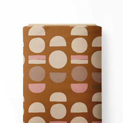 Dots and dashes Pattern color 1 Print Fabric