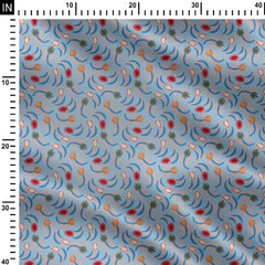 tiny tulips colorway 1 Print Fabric