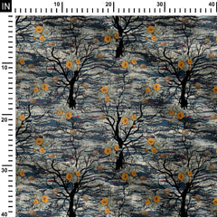 tree allover Print Fabric