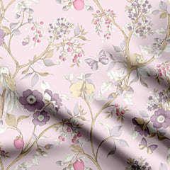 water colour floral Print Fabric