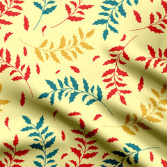 Floral Pattern Print Fabric