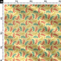 Floral Pattern Print Cotton Poplin Print Fabric