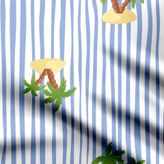 Summer kids design Cotton Poplin Print Fabric