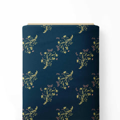 Design Floral Ogee Print Fabric