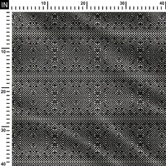 Cricle Dilution Print Fabric