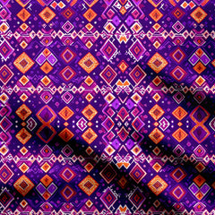 Patola Geo Print Fabric