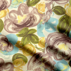 dusty floral allover Print Fabric