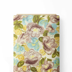 dusty floral allover Print Fabric