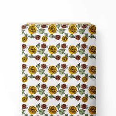 illus floral Print Fabric