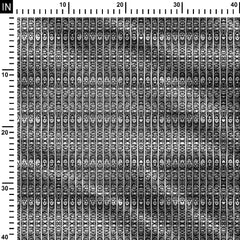 Face's Abstract Dilution Print Fabric