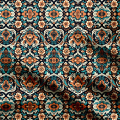 Floral 4 Print Fabric