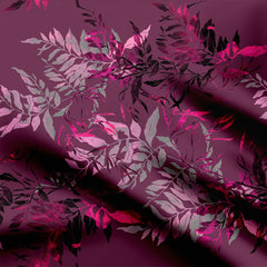 leaf pattern Print Fabric