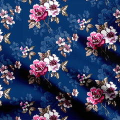 bigest flowers allover Print Fabric