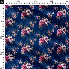 bigest flowers allover Print Fabric