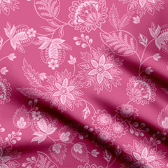 momo color floral Print Fabric
