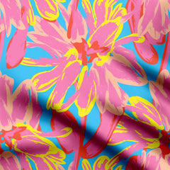 highlight colours pattern Cotton Poplin Print Fabric