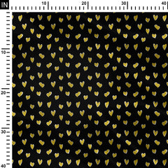 heart shapse Print Fabric