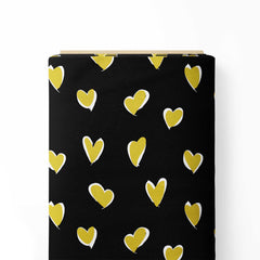 heart shapse Print Fabric