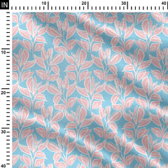 water colour new floral Cotton Poplin Print Fabric