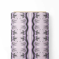 Lavender Abstract Print Fabric