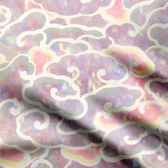 abstract water colour Pattern Print Fabric