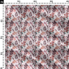 floral allover Cotton Poplin Print Fabric