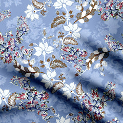 mordern art floral Print Fabric