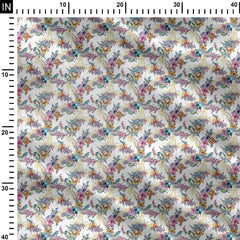 new art flower Print Fabric