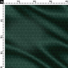 Emerald monochrome Print Fabric