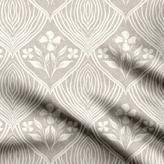 Floral Warm Minimalism-Earthy Print Fabric