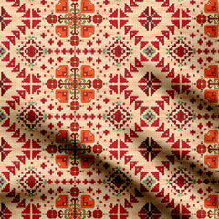 ethnic pattern Print Fabric