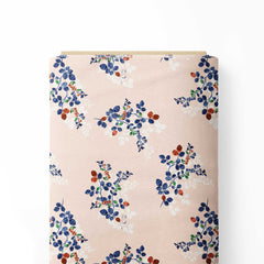 textured flower Print Fabric