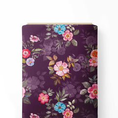 Natural flower Print Fabric