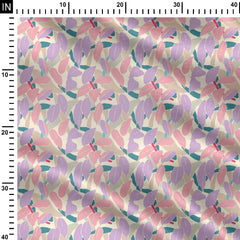 leaf pattern Print Fabric