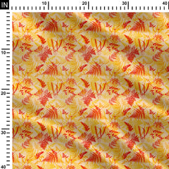 Bloomy leaves pattern