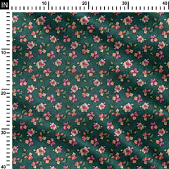 Ethereal Floral Print Fabric