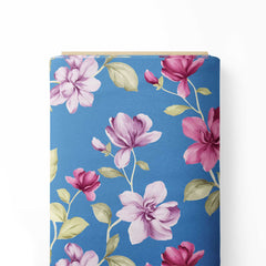 Twilight Blossom Breeze Print Fabric