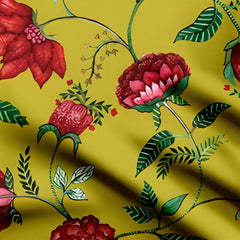 Sunlit Blossoms Print Fabric