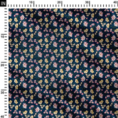 Moonlit Garden Print Fabric