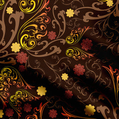 Swirls Print Fabric