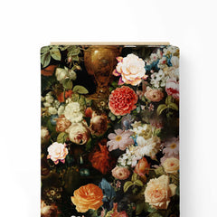 Vintage Florals Print Fabric