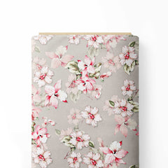 jasmine style flower design Print Fabric