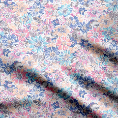 traffic in vector floral Print Fabric
