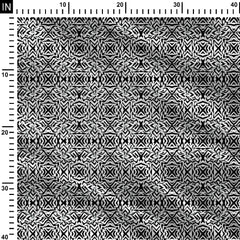 Black & White Dilutions Print Fabric