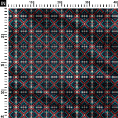 Plaid Print Fabric