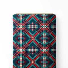 Plaid Print Fabric