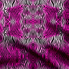 Pink Animal Print Fabric