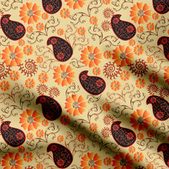 Floral paisley Print Fabric